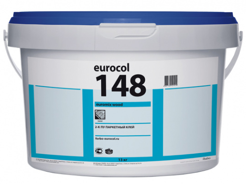 2-K polyurethane hard-elastic adhesive for all types of parquet 148 EUROMIX WOOD